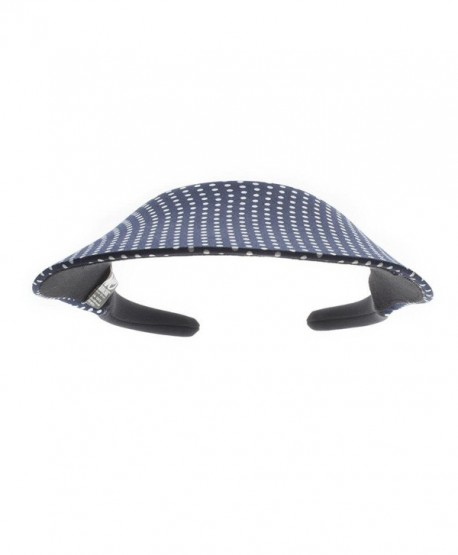 Dot Navy Visor