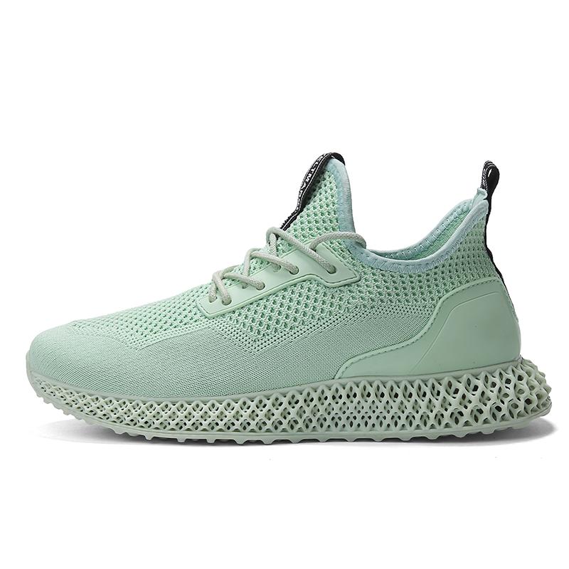 Best Seller Women 4D Soles Flyknit Mesh Breathable Sneakers